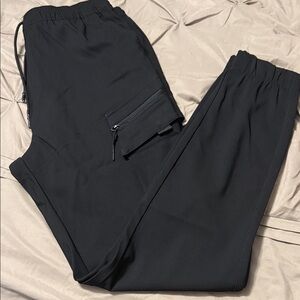 Men's Versatile Black Cargo Pants